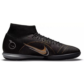 Nike Mercurial Superfly 8 Academy Ic M DJ2875 007 fodboldsko sort sort