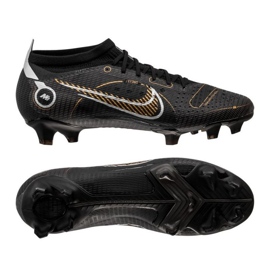 Nike Mercurial Vapor 14 Pro Fg M DJ2846 007 fodboldsko sort sort