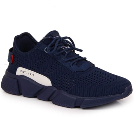 Tekstil sportssko Big Star W JJ274274 marineblå marine blå