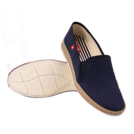 Espadriller slip on Big Star W FF276036 marineblå marine blå