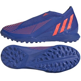 Adidas Predator Edge.3 Ll Tf J Jr GX2636 sko violet blå