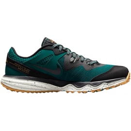 Nike Juniper Trail M CW3808 302 løbesko ['sort', 'grøn'] grøn