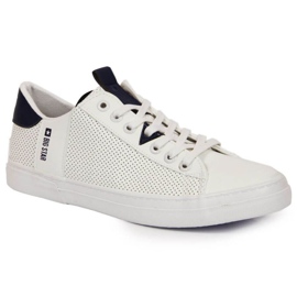 Low-top kunstlæder Big Star M JJ174226 hvid