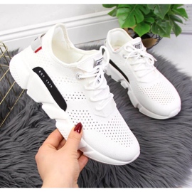 Tekstil sportssko Big Star W JJ274271 hvid