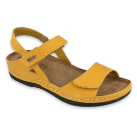 Inblu sandaler damesko 158D161 gylden