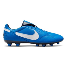Nike Premier 3 Fg M AT5889-414 fodboldsko blå blå