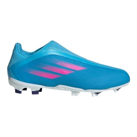 Adidas X Speedflow.3 Ll Fg Jr GW7497 fodboldstøvler blå blå