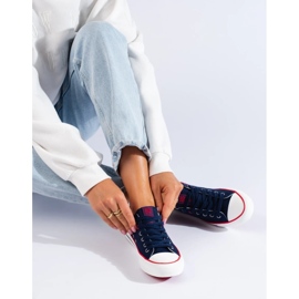 Big Star Sneakers til kvinder JJ274121 blå
