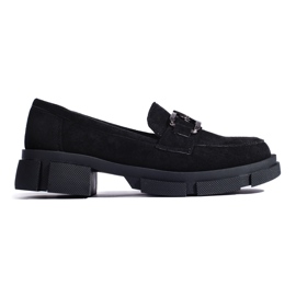 Goodin Ruskind Loafers på platformen sort