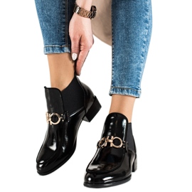 W. Potocki Elegante Slip-on Potocki støvler sort