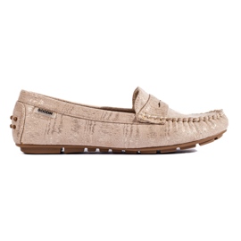Goodin Klassiske tekstil loafers beige