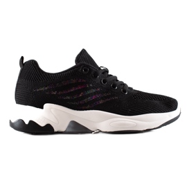 TRENDI Sportssko Sneakers sort