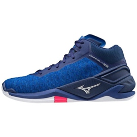 Mizuno Wave Stealth Neo Mid M X1GA200520 håndboldsko blå blå