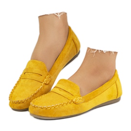 Nieves gule dame loafers
