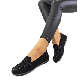 Sorte Nieves loafers til kvinder