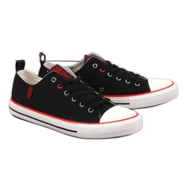 Tekstilsneakers Big Star M JJ174061 sort