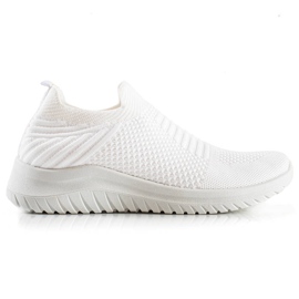 TRENDI Komfortable Slip-On Sneakers hvid