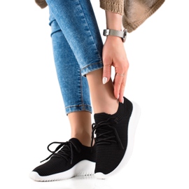 TRENDI Lette sportssko sort