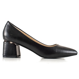 Goodin Elegante pumps med øko læder sort
