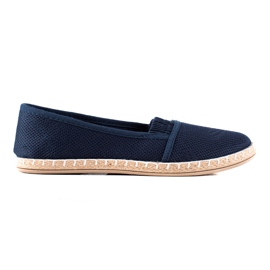TRENDI Casual marineblå espadriller marine blå
