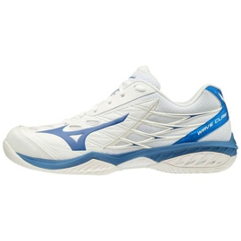 Indendørs badmintonsko Mizuno Wave Claw M 71GA191524 hvid blå hvid