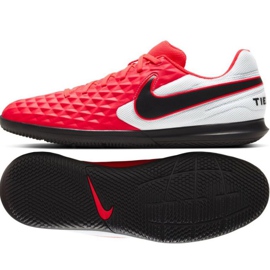 Indendørssko Nike Tiempo Legend 8 Club Ic M AT6110-606 appelsiner og røde