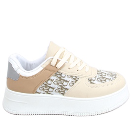 Hiver Beige sportssko til kvinder
