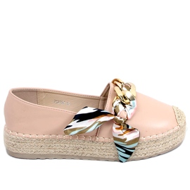 Avril Khaki espadriller til kvinder beige