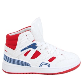Pall White Red high-top sneakers hvid rød blå