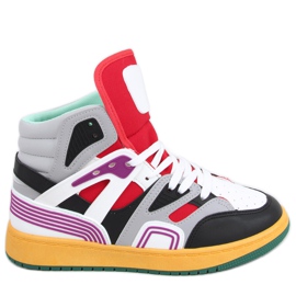 Pall Grey Green high-top sneakers hvid sort rød flerfarvet