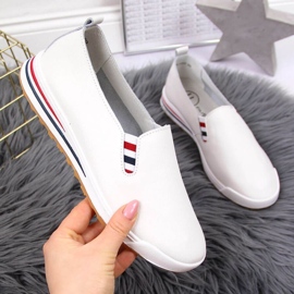 Slip on Sneakers Filippo W PAW313 hvid