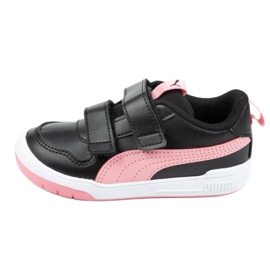 Puma Multiflex Jr 380741 05 sort lyserød