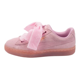 Puma Basket Heart Patent W 363229 02 lyserød