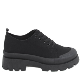 Golv Black trekking sneakers sort