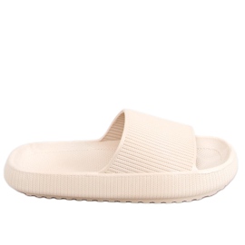 Yang Beige pude hjemmesko