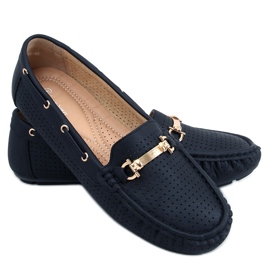 Wong sorte loafers til kvinder
