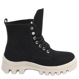 Mariko Sorte ankelhøje trekking sneakers