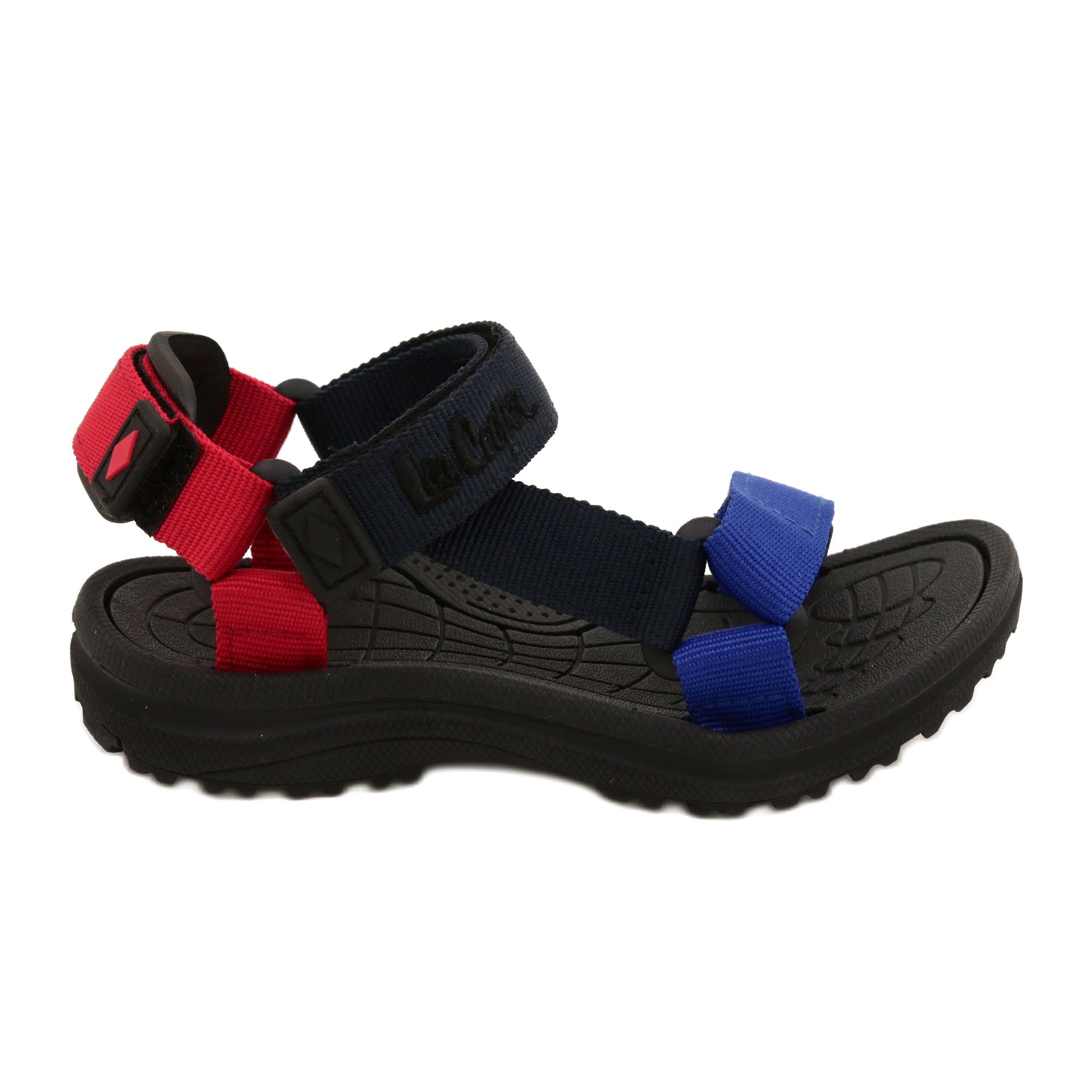 dialekt Opmærksom legation Sandaler sko til drenge skum indsats Lee Cooper LCW-22-34-0952K sort -  KeeShoes