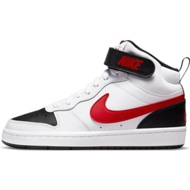 Nike Court Borough Mid 2 Jr CD7782 110 hvid