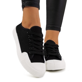 Rivas sorte sneakers til kvinder