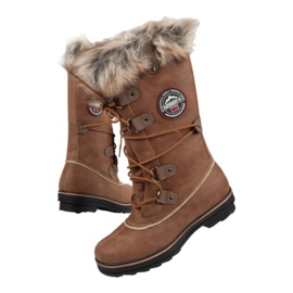 Geographical Norway Sko I Cecilia Beige brun
