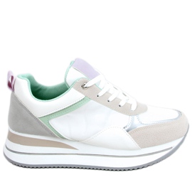 Sneakers på en skjult Bahar Grey wedge grå flerfarvet