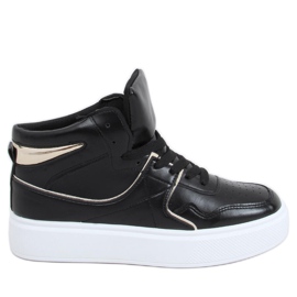Erva Black high-top sneakers sort