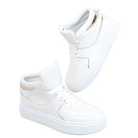 Erva White high-top sneakers hvid