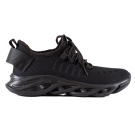 TRENDI Sorte lyse sneakers