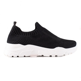 Bestelle Tekstil Slip-On sneakers sort