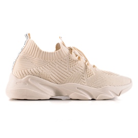 Seastar Lette, stilfulde sneakers beige