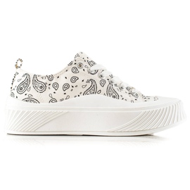 Seastar Modedesign sneakers hvid sort