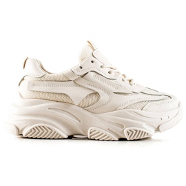 Seastar Moderigtige sneakers med mesh beige