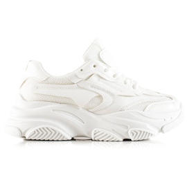 Seastar Moderigtige sneakers med mesh hvid